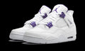 AIR JORDAN 4 retro white/purple