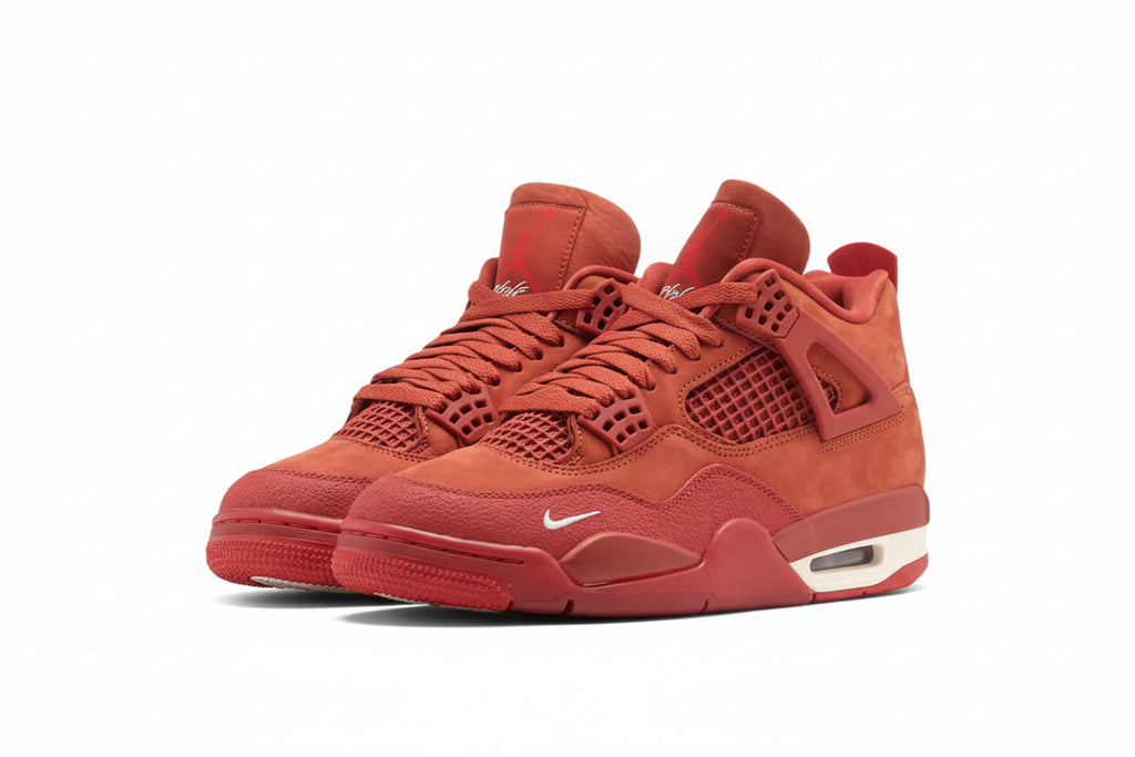 JORDAN RETRO 4 suede red