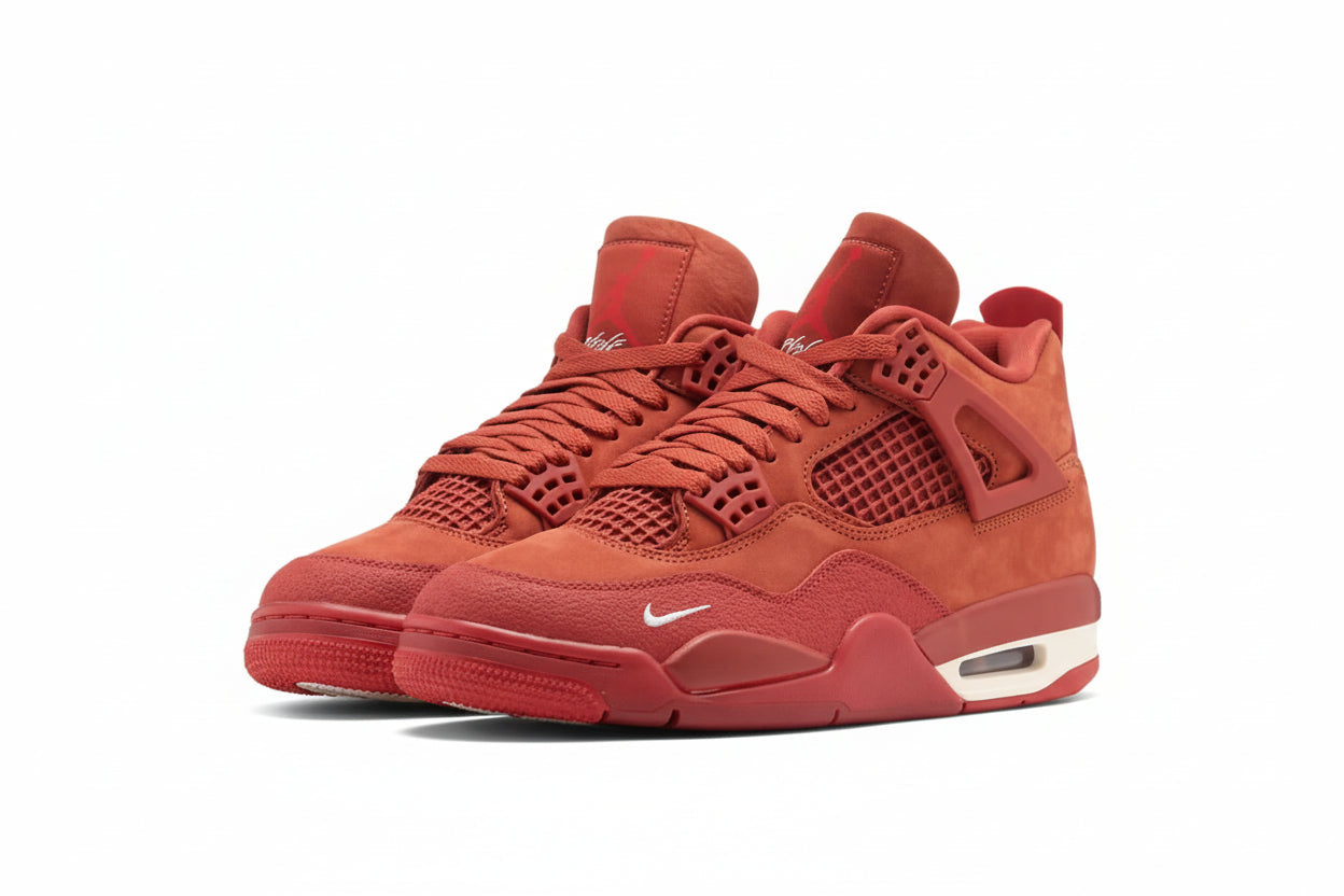 JORDAN RETRO 4 suede red